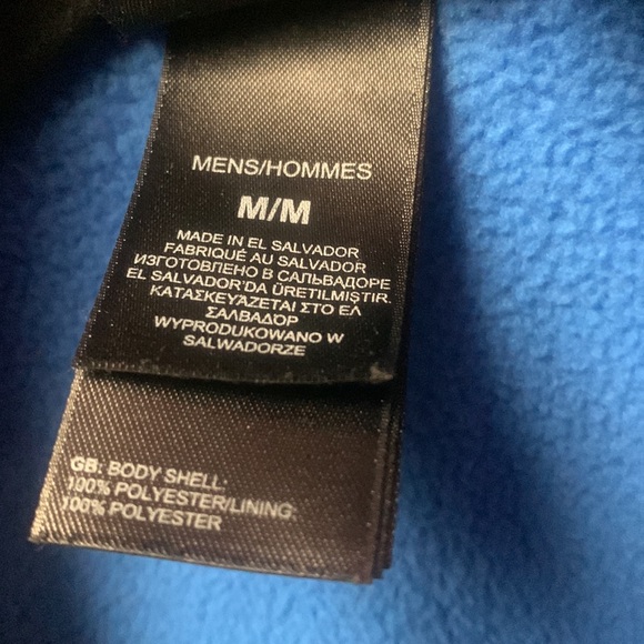 The North Face Two Toned Fleece Jacket, Sz M Men - Picture 5 of 5